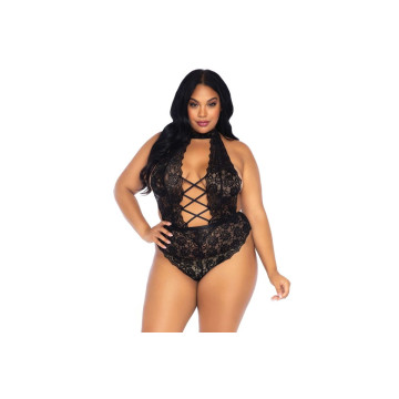 LEG AVENUE - TEDDY ABERTURA FRONTAL TALLA GRANDE