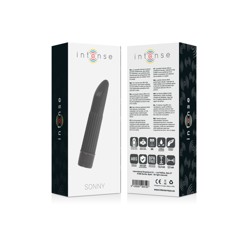 INTENSE - SONNY BLACK VIBRATOR - INTENSE FUN TOYS - Mini vibrators