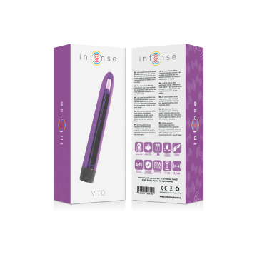 INTENSE - VITO LILAC VIBRATOR - INTENSE FUN TOYS - Stimulators