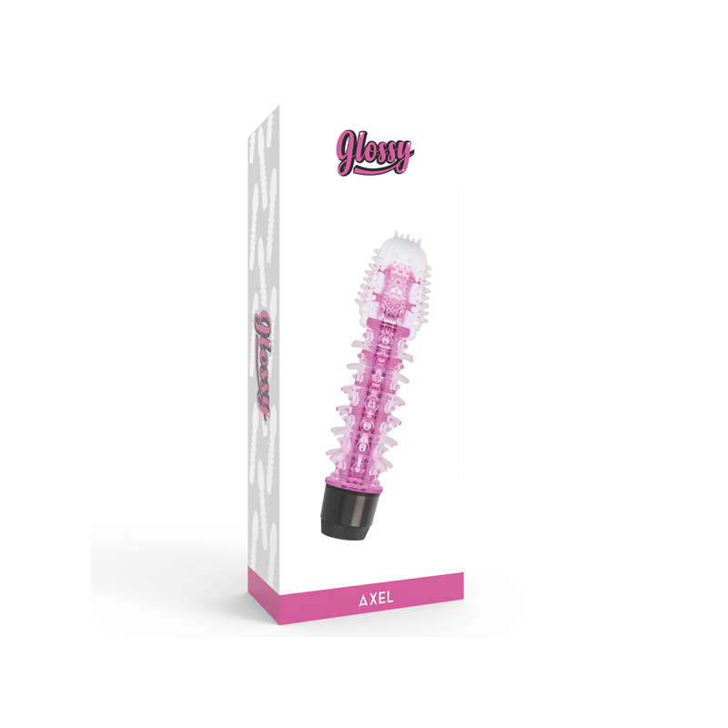 Glossy - Axel Vibrador Rosa | Vybes.it