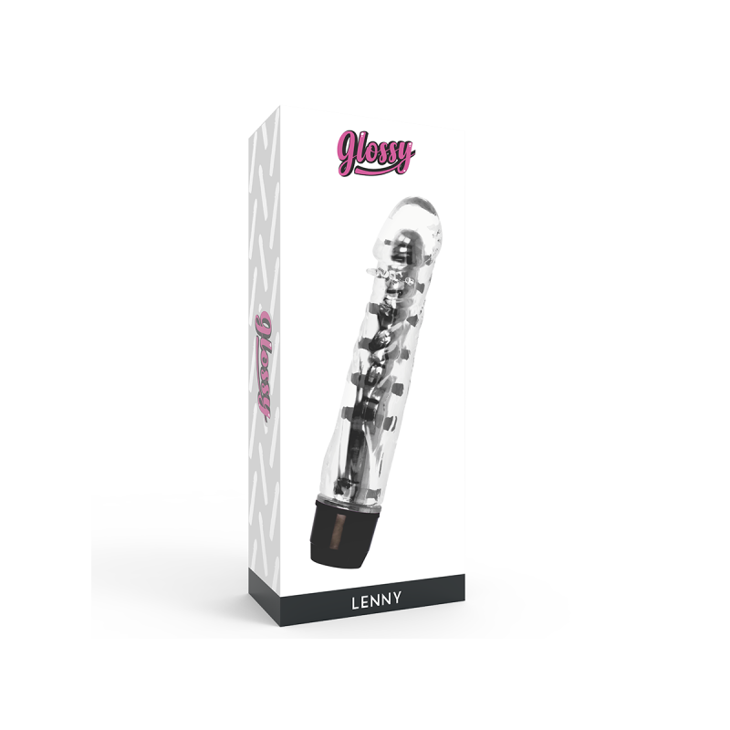 Glossy - Lenny Vibrador Negro | Vybes.it
