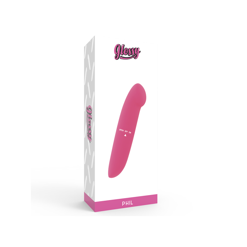 GLOSSY - VIBRATEUR PHIL ROSE - Mini-vibrateurs | Vybes.it