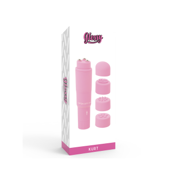 GLOSSY - KURT TASCHENMASSAGER ROSA - Mini-Vibratoren | Vybes.it