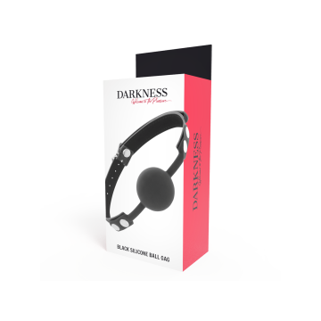 Darkness - Mordaza Silicona Negro | Vybes.it