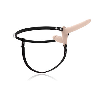 Fetish Submissive Harness - Doble Penetración Flesh | Vybes.it