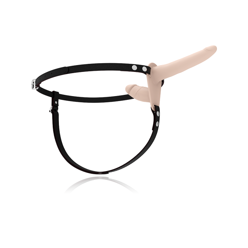 Fetish Submissive Harness - Doble Penetración Flesh | Vybes.it