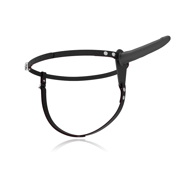 Fetish Submissive Harness - Silicona Negro 15 Cm | Vybes.it