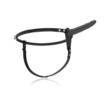 Fetish Submissive Harness - Silicona Negro 15 Cm | Vybes.it