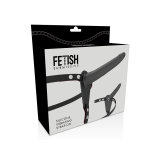 Fetish Submissive Harness - Vibrador Silicona Negro 15 Cm | Vybes.it