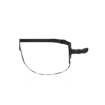 Fetish Submissive Harness - Silicona Negro G - Spot 16 Cm | Vybes.it