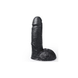 Hung System - Gode Réaliste Couleur Noir Cesar 19 Cm | Vybes.it