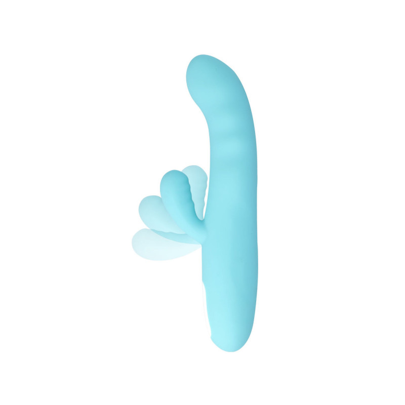 Mia - Eiffel Vibrador Rotador Azul Turquesa | Vybes.it