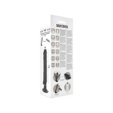 Basecock - Vibrateur Réaliste Télécommande Noir 21 Cm - O - 4 Cm |