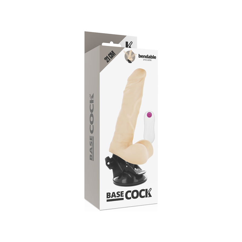 Basecock - Artikulierbarer Vibrator Natürlich Mit Fernbedienung 21