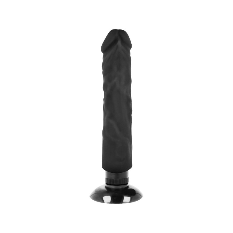 Basecock - Vibrateur Réaliste 2 - 1 Noir 20 Cm - O - 4 Cm | Vybes.it