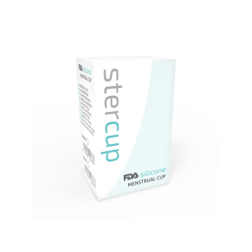 STERCUP - FDA SILICONE MENSTRUAL CUP PINK - SIZE L | Vybes.it