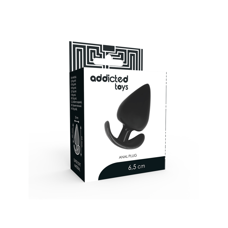 ADDICTED TOYS - BOUCHON ANAL 6.5 CM - Bouchons anaux | Vybes.it