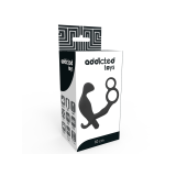 Addicted Toys - Plug Anal Avec Double Anneau Pénis Et Testicules