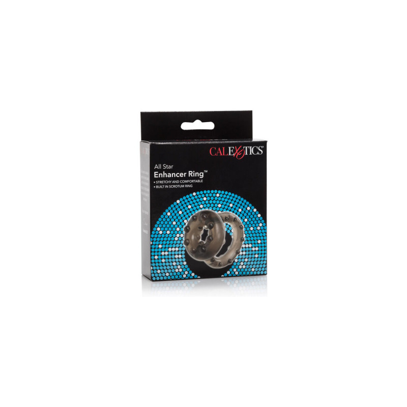 CALEXOTICS - BAGUE AMÉLIORATEUR CALEXOTICS ALL STAR - Cockring avec v…