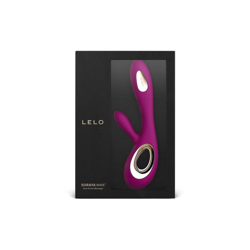 Lelo - Soraya Wave Vibrator Rabbit Deep Rose | Vybes.it