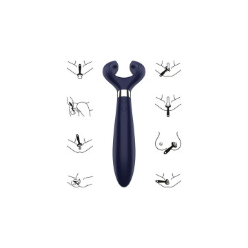 Satisfyer - Endless Fun Multi Vibrador 3 Azul | Vybes.it