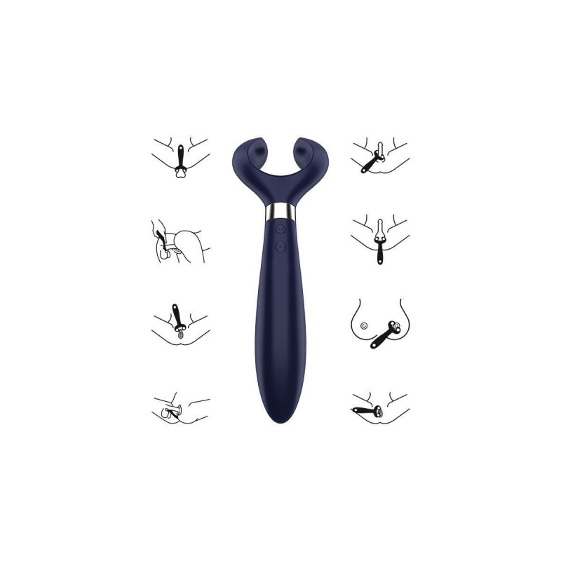 Satisfyer - Endless Fun Multi Vibrador 3 Azul | Vybes.it