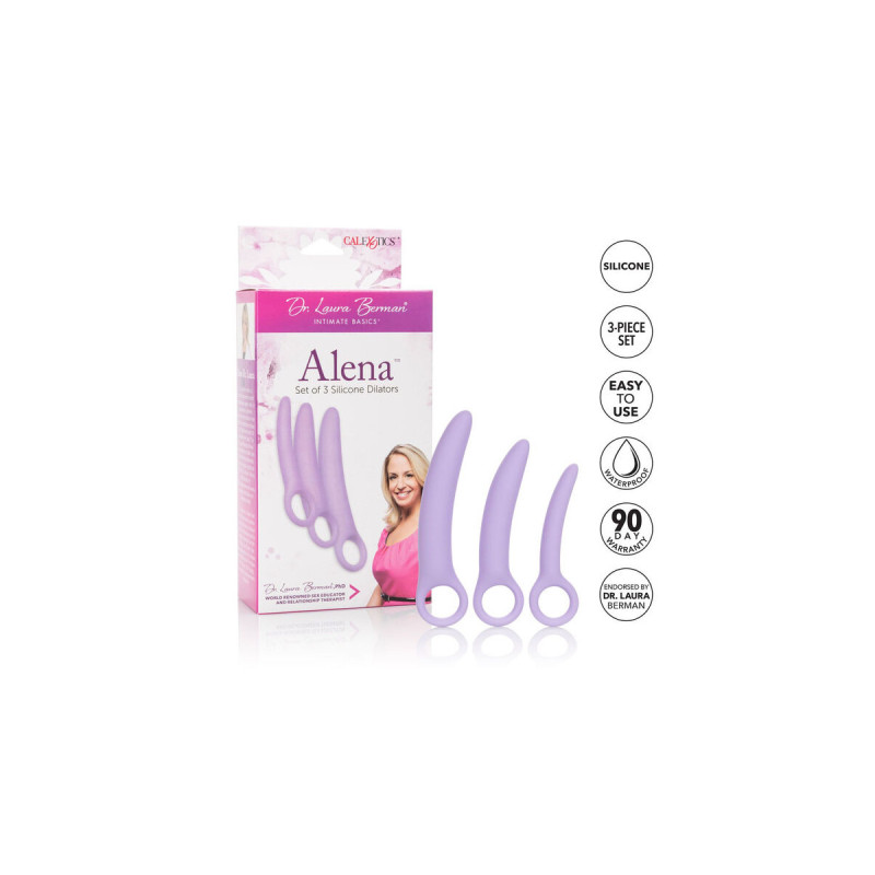Calexotics - Dr Laura Berman Alena Set De 3 Dilatador Vaginal