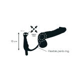 Addicted Toys - Vibrador Prostático Negro 10 Cm | Vybes.it