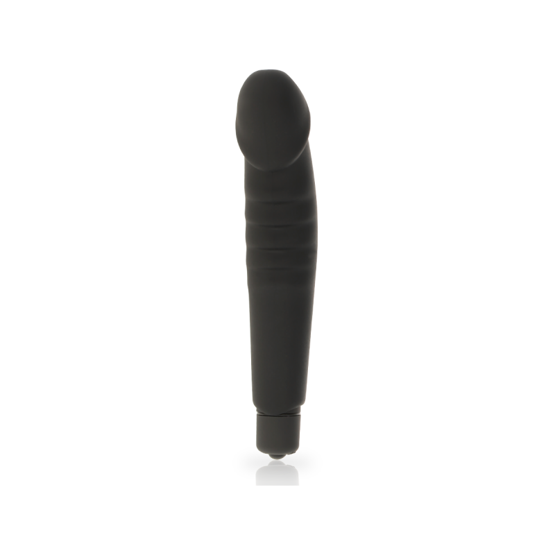 Dolce Vita - Realistic Pleasure Vibrador Silicona Negro | Vybes.it