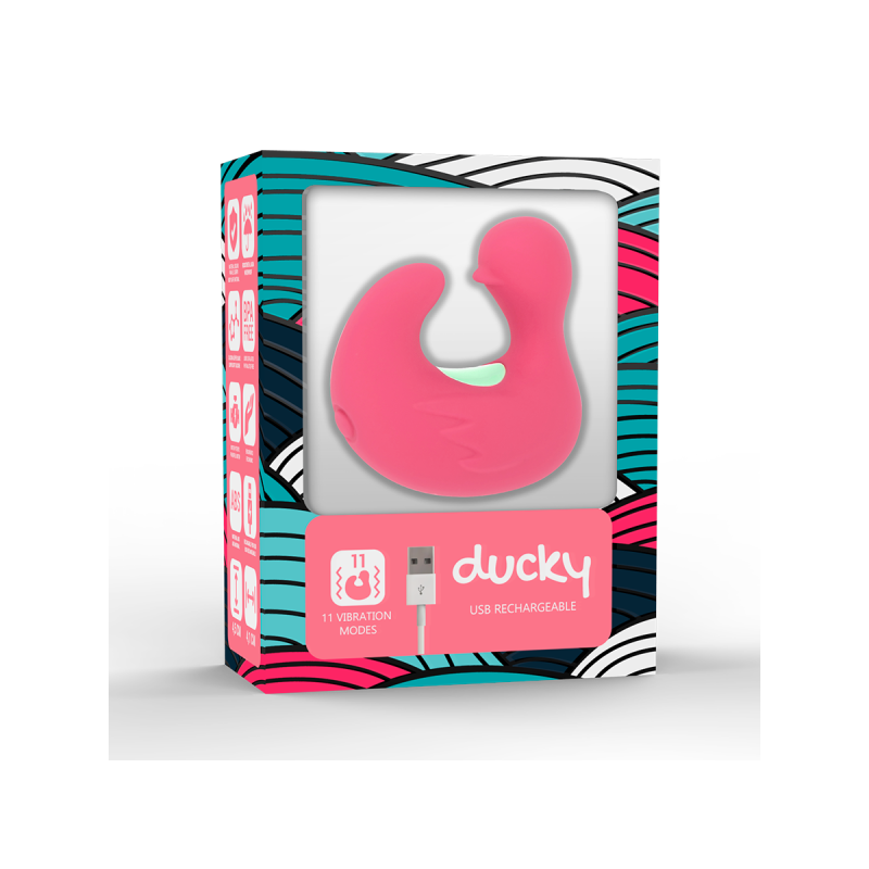 Happy Loky - Dedal Pato Estimulador De Silicona Recargable