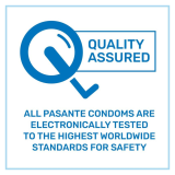 PASANTE - EXTRA EXTRA THICK CONDOMS WITH ADDITIONAL LUBRICATION 12 PACK