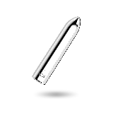 Black&Silver - Kailan 2 Silver Vibrating Magnetic Bullet | Vybes.it