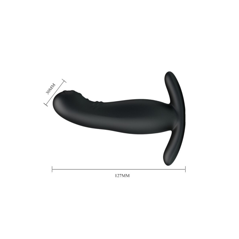Mr Play - Masajeador De Prostata Negro Recargable | Vybes.it