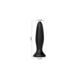 Mr Play - Plug Anal Vibrador Negro Recargable | Vybes.it