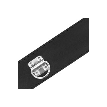 Darkness - Collar Bdsm Con Candado Negro | Vybes.it