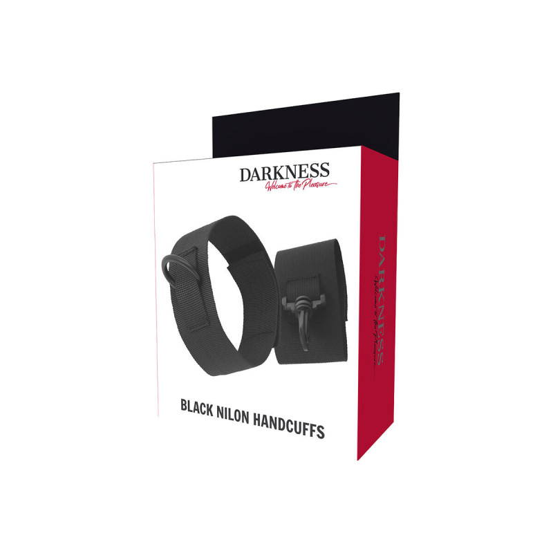 DARKNESS - NYLON HANDCUFFS FOR BEGINNERS - DARKNESS BONDAGE
