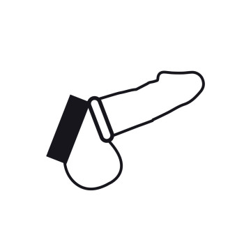 DARKNESS - ANNEAU MÉTALLIQUE POUR LE PÉNIS ET LES TESTICULES - DARKNE…