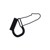 DARKNESS - ANNEAU DE BITE ET TESTICULE BDSM - DARKNESS BONDAGE - Cock…