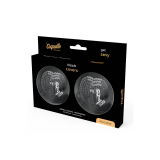 Coquette Chic Desire - Cubre Pezones Negro Lentejuelas | Vybes.it