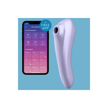Satisfyer - Dual Pleasure Air Pulse Violeta | Vybes.it