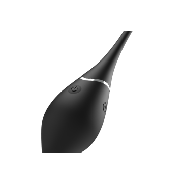 Black&Silver - Jenell Rechargeable Vibrating Egg | Vybes.it