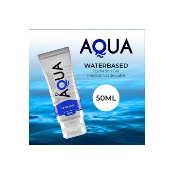 AQUA QUALITY - WATERBASED LUBRICANT 50 ML - Water-based