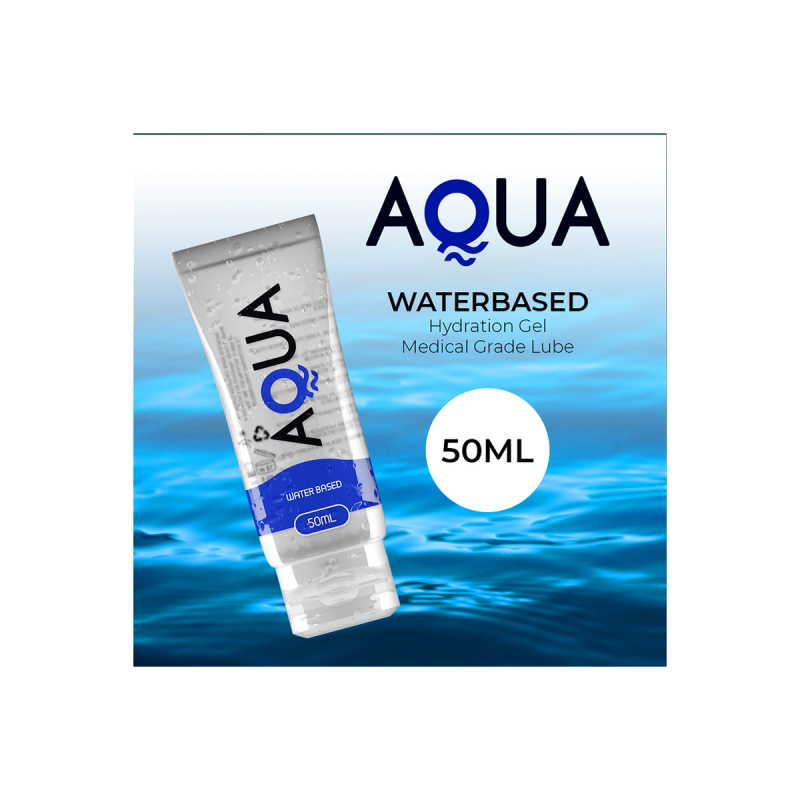AQUA QUALITY - LUBRIFIANT À BASE D''EAU 50 ML - Base d'eau