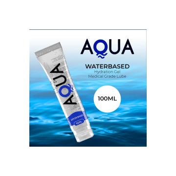 AQUA QUALITY - WATERBASED LUBRICANT 100 ML - Water-based