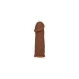 CALEXOTICS - FUTUROTIC PENIS EXTENDER BROWN - Penis Covers with Exten…