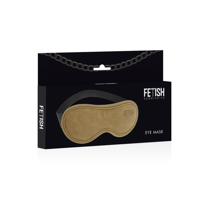 FETISH SUBMISSIVE ORIGIN - MASCHERA IN PELLE VEGANA CON FODERA IN NEO…
