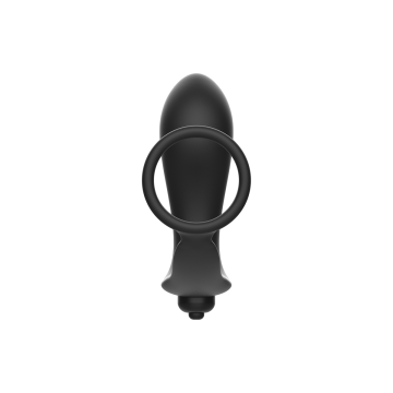 Addicted Toys - Plug Anal Vibrant Avec Anneau Pénis | Vybes.it