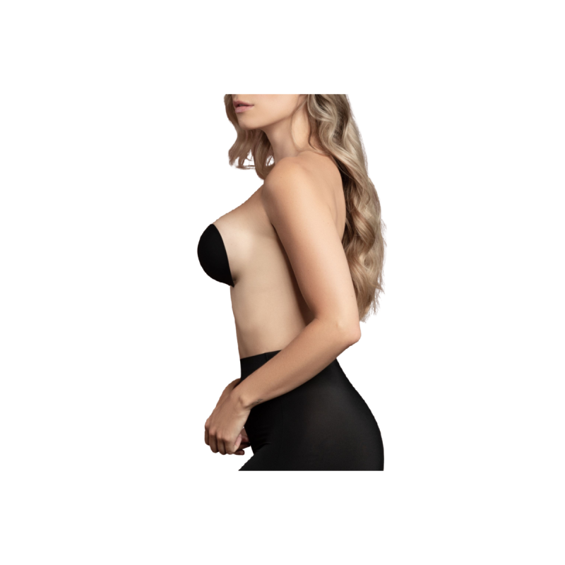 Bye - Bra - Sujetador Invisible Negro Copa B | Vybes.it
