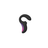 Lelo - Enigma Doble Estimulación Succion Masajeador Negro | Vybes.it