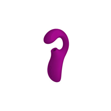 Lelo - Enigma Double Suction Stimulation Purple Massager | Vybes.it